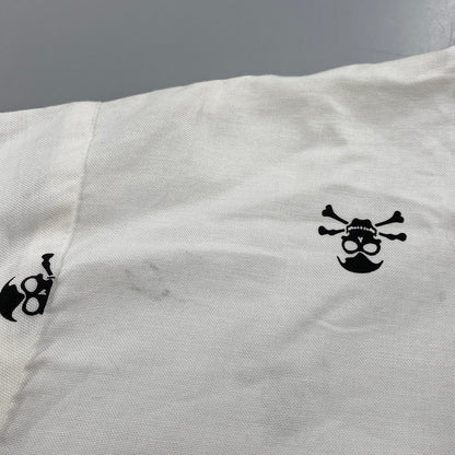 【中古品】【メンズ】 BOUNTY HUNTER バウンティーハンター SKULL ZIP HOODIE スカル ジップ フーディー トップス 長袖 142-260615-cs-03-izu サイズ：XL カラー：ホワイト 万代Net店