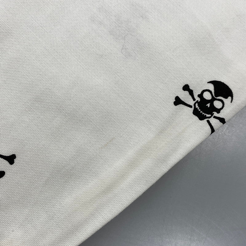 【中古品】【メンズ】 BOUNTY HUNTER バウンティーハンター SKULL ZIP HOODIE スカル ジップ フーディー トップス 長袖 142-260615-cs-03-izu サイズ：XL カラー：ホワイト 万代Net店