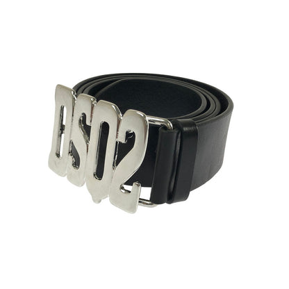 【中古品】【メンズ】 DSQUARED2 ディースクエアード DSQ2 PLAQUE プラーク レザーベルト ベルト 205-260717-rt-23-tagh カラー：ブラック 万代Net店
