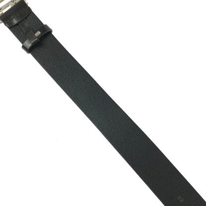 【中古品】【メンズ】 DSQUARED2 ディースクエアード DSQ2 PLAQUE プラーク レザーベルト ベルト 205-260717-rt-23-tagh カラー：ブラック 万代Net店