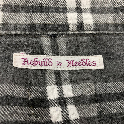 【中古品】【メンズ】 REBUILD BY NEEDLES リビルドバイニードルス RIBBON WIDE SHIRT リボン ワイド シャツ トップス 140-260517-kh-19-izu カラー：マルチ 万代Net店