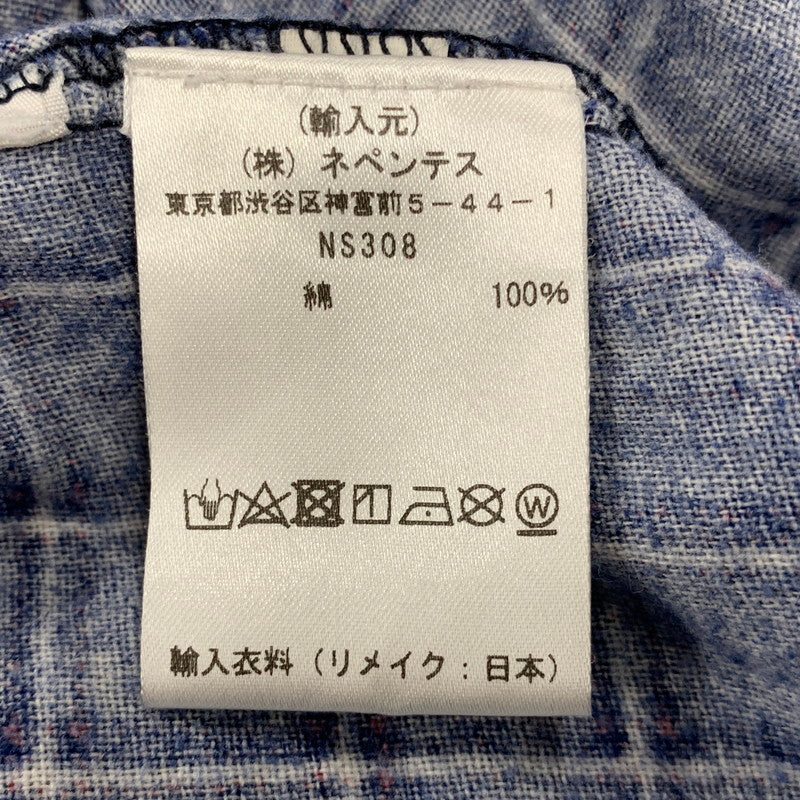 【中古品】【メンズ】 REBUILD BY NEEDLES リビルドバイニードルス RIBBON WIDE SHIRT リボン ワイド シャツ トップス 140-260517-kh-19-izu カラー：マルチ 万代Net店
