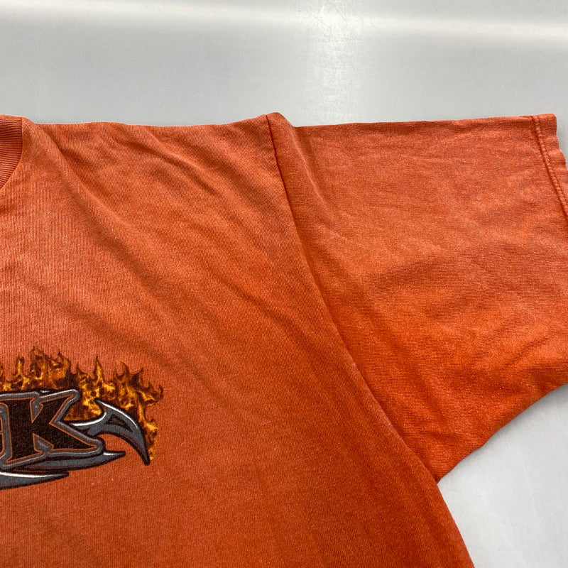 【中古品】【メンズ】 HARLEY DAVIDSON ハーレーダビッドソン DAYTONA BIKE WEEK PRINT S/S TEE c2007 プリント 半袖Tシャツ USA製 146-260713-as-14-izu サイズ：XL カラー：オレンジ 万代Net店