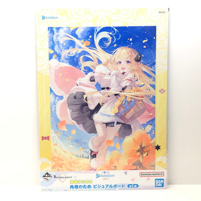 【中古美品】 ホロライブ vol.2 角巻わため 一番くじ ビジュアルボード 064-241103-SU-12-tom 万代Net店