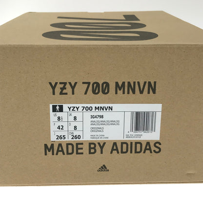 【中古美品】【メンズ】 ADIDAS アディダス YEEZY BOOST 700 MNVN ANALOG IG4798 イージー ブースト スニーカー 靴 161-260510-na-07-tagh サイズ：26.5cm US 8 1/2 カラー：ホワイト系 万代Net店