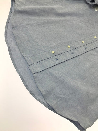 【中古品】【メンズ】 BLACKEYEPATCH ブラックアイパッチ OXFORD BD SHIRT 取扱注意 オックスフォード ボタンダウンシャツ 長袖シャツ 142-260925-na-17-tagh サイズ：M カラー：サックスブルー 万代Net店