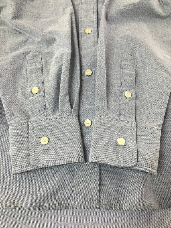 【中古品】【メンズ】 BLACKEYEPATCH ブラックアイパッチ OXFORD BD SHIRT 取扱注意 オックスフォード ボタンダウンシャツ 長袖シャツ 142-260925-na-17-tagh サイズ：M カラー：サックスブルー 万代Net店
