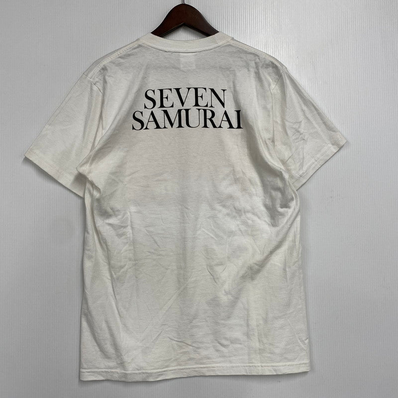【中古品】【メンズ】 SUPREME シュプリーム × UNDERCOVER アンダーカバー SEVEN SAMURAI TEE セブン サムライ 七人の侍 Tシャツ トップス 149-260616-kh-12-izu サイズ：M カラー：ホワイト 万代Net店
