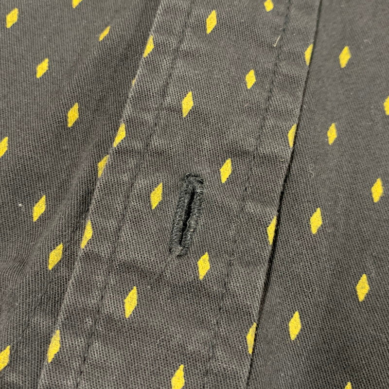 【中古品】【メンズ】 SUPREME シュプリーム 13SS DIAMOND SHIRT ダイヤモンド シャツ トップス 長袖 149-260531-ya-01-izu サイズ：S カラー：BLACK 万代Net店