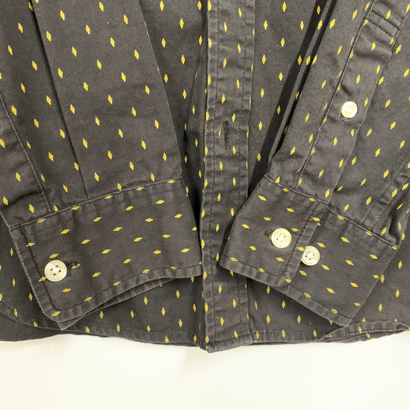 【中古品】【メンズ】 SUPREME シュプリーム 13SS DIAMOND SHIRT ダイヤモンド シャツ トップス 長袖 149-260531-ya-01-izu サイズ：S カラー：BLACK 万代Net店