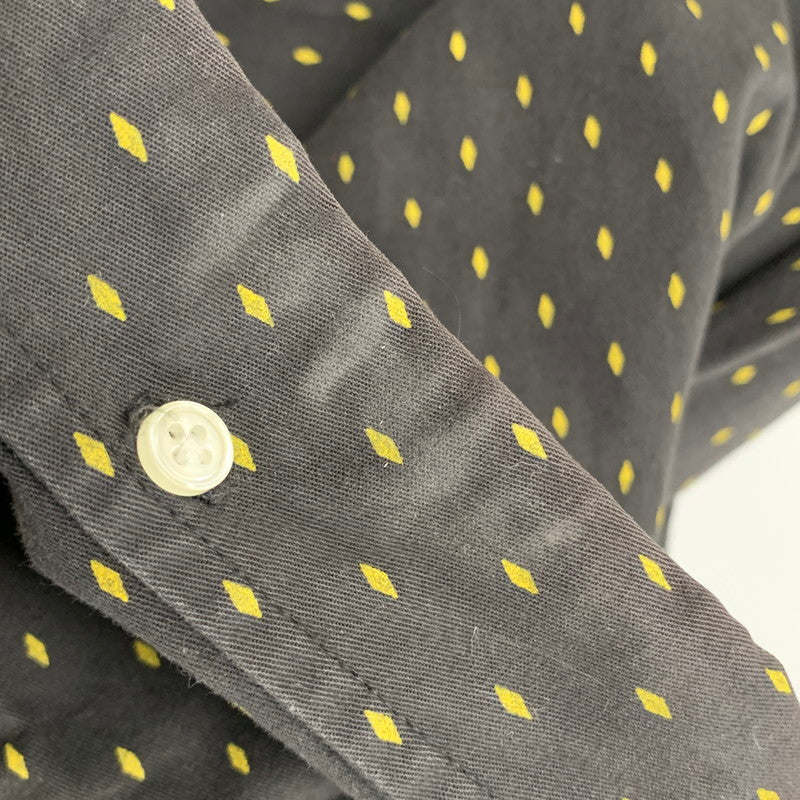 【中古品】【メンズ】 SUPREME シュプリーム 13SS DIAMOND SHIRT ダイヤモンド シャツ トップス 長袖 149-260531-ya-01-izu サイズ：S カラー：BLACK 万代Net店