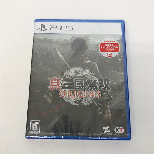 【未使用品】 PlayStaision5 PS5 真・三國無双 ORIGINS  ※早期購入特典付き  [CERO区分_B / 12歳以上対象] 026-250118-SU-14-tomh 万代Net店