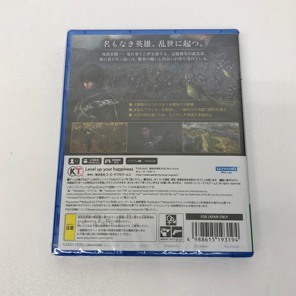 【未使用品】 PlayStaision5 PS5 真・三國無双 ORIGINS  ※早期購入特典付き  [CERO区分_B / 12歳以上対象] 026-250118-SU-14-tomh 万代Net店