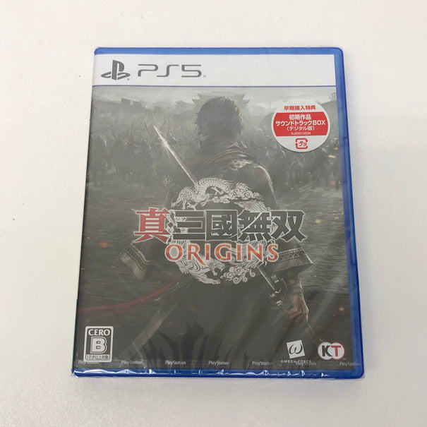 【未使用品】 PlayStaision5 PS5 真・三國無双 ORIGINS  ※早期購入特典付き  [CERO区分_B / 12歳以上対象] 026-250118-SU-10-tomh 万代Net店