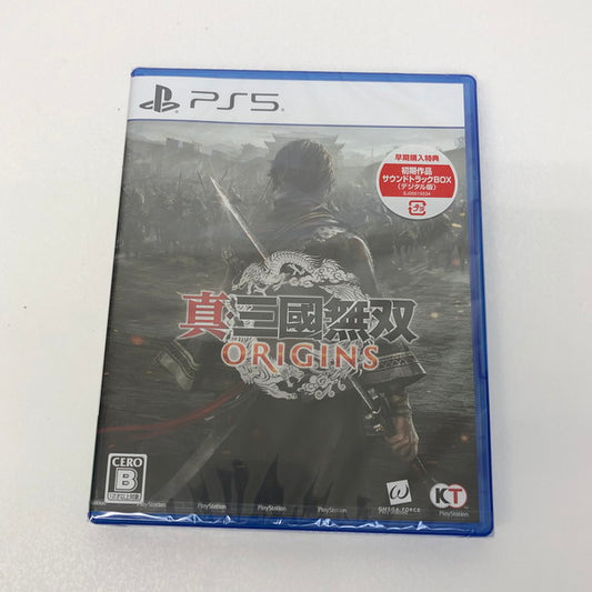 【未使用品】 PlayStaision5 PS5 真・三國無双 ORIGINS  ※早期購入特典付き  [CERO区分_B / 12歳以上対象] 026-250118-SU-11-tomh 万代Net店