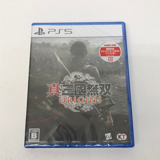 【未使用品】 PlayStaision5 PS5 真・三國無双 ORIGINS  ※早期購入特典付き  [CERO区分_B / 12歳以上対象] 026-250118-SU-13-tomh 万代Net店