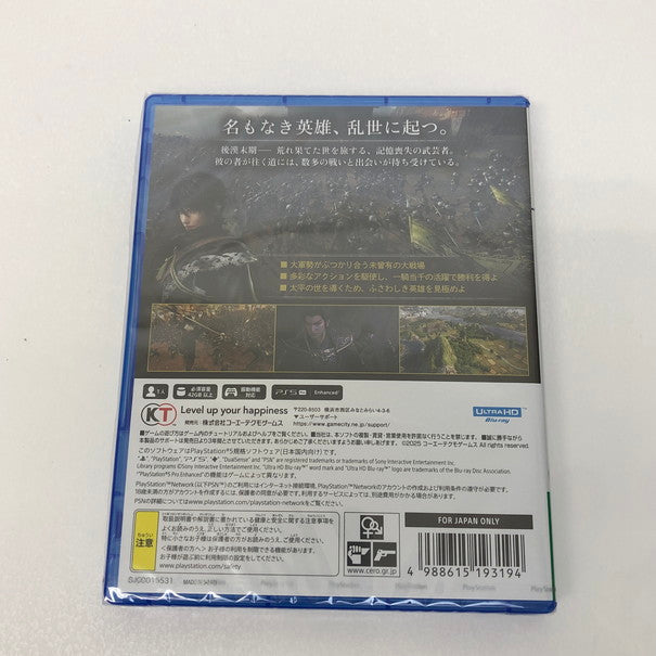 【未使用品】 PlayStaision5 PS5 真・三國無双 ORIGINS  ※早期購入特典付き  [CERO区分_B / 12歳以上対象] 026-250118-SU-13-tomh 万代Net店