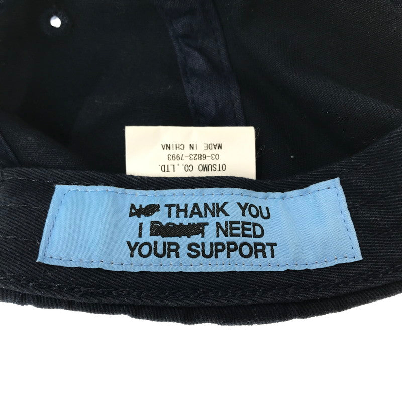 【中古品】【メンズ】 WASTED YOUTH ウェイステッドユース 6PANEL CAP 6パネル キャップ 帽子 185-260928-na-17-tagh カラー：ネイビー 万代Net店
