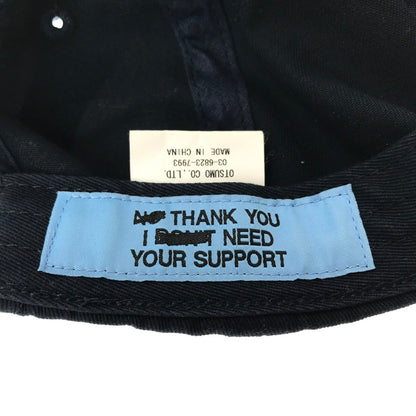 【中古品】【メンズ】 WASTED YOUTH ウェイステッドユース 6PANEL CAP 6パネル キャップ 帽子 185-260928-na-17-tagh カラー：ネイビー 万代Net店
