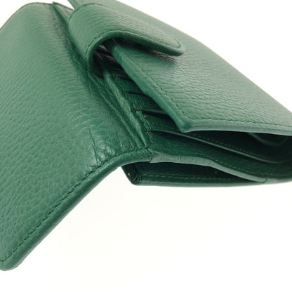 【中古品】【レディース】 GUCCI インターロッキングG Wホック コンパクト財布 615525 二つ折り財布 財布 181-260710-ki-02-tagh カラー：グリーン 万代Net店