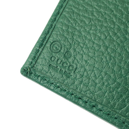 【中古品】【レディース】 GUCCI インターロッキングG Wホック コンパクト財布 615525 二つ折り財布 財布 181-260710-ki-02-tagh カラー：グリーン 万代Net店