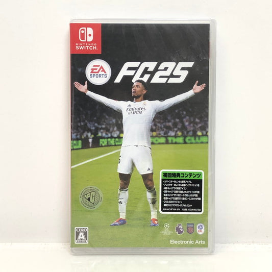 【中古美品】 Nintendo Switch EA SPORTS FC 25 ※初回特典コンテンツ入 [CERO区分_A/全年齢対象商品] 029-240227-SU-32-tomh 万代Net店