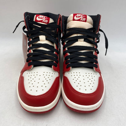 【中古美品】【メンズ/レディース】 NIKE ナイキ DZ5485-612 AIR JORDAN 1 HIGH OG エア ジョーダン ワン ハイ オージー スニーカー シューズ 靴 160-260520-cs-06-izu サイズ：26cm カラー：VARSITY RED/BLACK-SAIL-MUSLIN 万代Net店