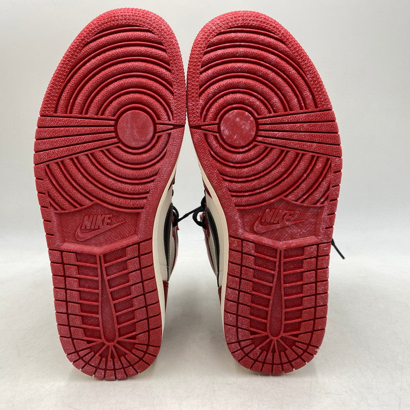 【中古美品】【メンズ/レディース】 NIKE ナイキ DZ5485-612 AIR JORDAN 1 HIGH OG エア ジョーダン ワン ハイ オージー スニーカー シューズ 靴 160-260520-cs-06-izu サイズ：26cm カラー：VARSITY RED/BLACK-SAIL-MUSLIN 万代Net店