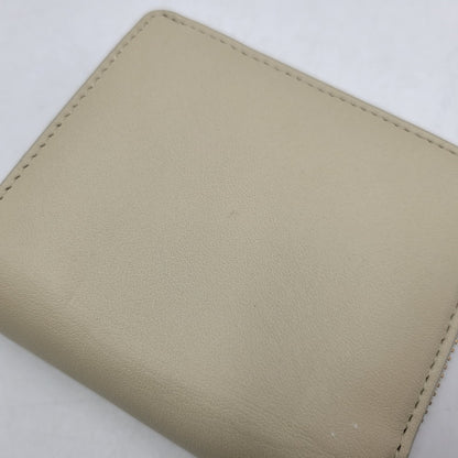 【中古品】【レディース】 russet ラシット スムースレザー ハーフウォレット 二つ折り 財布 200-260522-as-15-izu カラー：ベージュ 万代Net店