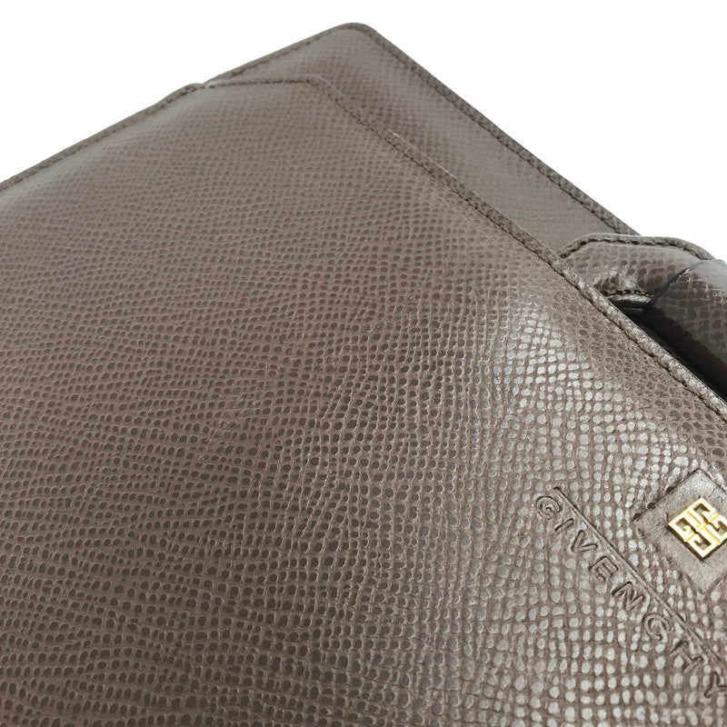 【中古品】【メンズ】 OLD GIVENCHY オールド ジバンシィ レザーブリーフケース カバン 180-260729-ki-10-tagh カラー：ブラウン 万代Net店
