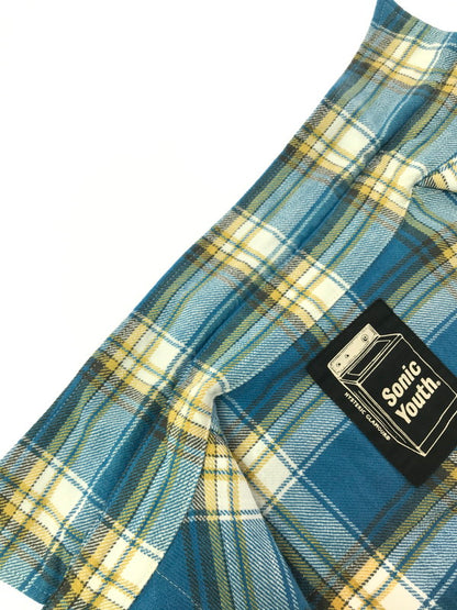 【中古品】【メンズ】 HYSTERIC GLAMOUR ヒステリックグラマー×SONIC YOUTH ソニックユース L/S WESTERN SHIRT 02233AH04 GOO 刺繍 ウエスタンシャツ 長袖シャツ 140-260925-na-13-tagh サイズ：L カラー：ブルー系 万代Net店