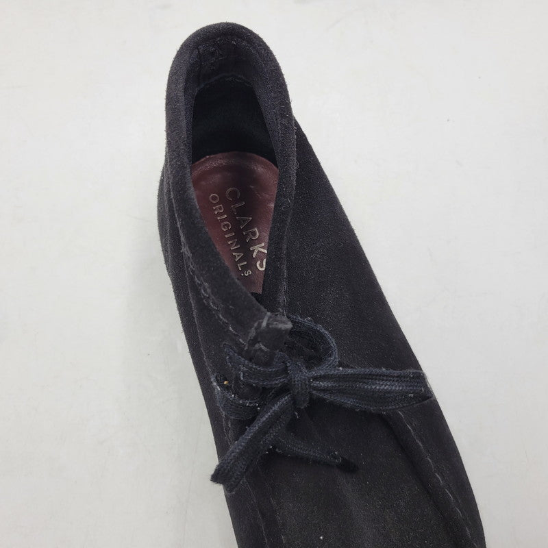 【中古品】【メンズ】 CLARKS ORIGINALS クラークス オリジナルズ 11826 WALLABEE BOOT ワラビー ブーツ シューズ 靴 164-260619-cs-16-izu サイズ：US 10.5 カラー：ブラック 万代Net店