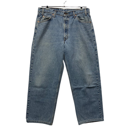 【中古品】【メンズ】 LEVI'S リーバイス 40550-0213 刻印689 オレンジタブ USA製 550 RELAXED FIT DENIM PANTS リラックス フィット デニム パンツ ボトムス 157-260701-kh-03-izu サイズ：36×30 カラー：インディゴ系 万代Net店