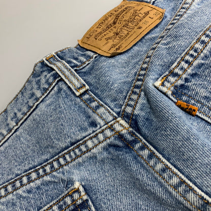 【中古品】【メンズ】 LEVI'S リーバイス 40550-0213 刻印689 オレンジタブ USA製 550 RELAXED FIT DENIM PANTS リラックス フィット デニム パンツ ボトムス 157-260701-kh-03-izu サイズ：36×30 カラー：インディゴ系 万代Net店