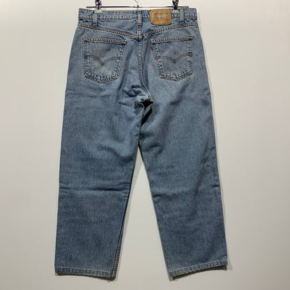 【中古品】【メンズ】 LEVI'S リーバイス 40550-0213 刻印689 オレンジタブ USA製 550 RELAXED FIT DENIM PANTS リラックス フィット デニム パンツ ボトムス 157-260701-kh-03-izu サイズ：36×30 カラー：インディゴ系 万代Net店