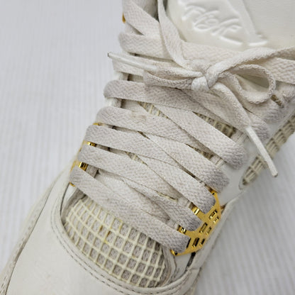 【中古品】【メンズ】 NIKE ナイキ AQ9129-170 WOMEN'S AIR JORDAN 4 RETRO ウィメンズ エア ジョーダン フォー レトロ スニーカー シューズ 靴 160-260506-cs-22-izu サイズ：27cm カラー：SAIL/METALLIC GOLD/BLACK 万代Net店