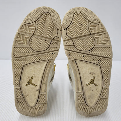 【中古品】【メンズ】 NIKE ナイキ AQ9129-170 WOMEN'S AIR JORDAN 4 RETRO ウィメンズ エア ジョーダン フォー レトロ スニーカー シューズ 靴 160-260506-cs-22-izu サイズ：27cm カラー：SAIL/METALLIC GOLD/BLACK 万代Net店