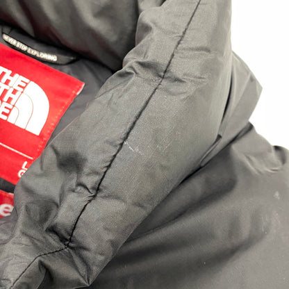 【中古品】【メンズ】 SUPREME シュプリーム × THE NORTH FACE ザ・ノースフェイス ND52402I NUPTSE JACKET ヌプシ ジャケット アウター 149-260906-kh-11-izu サイズ：L カラー：ブラック 万代Net店