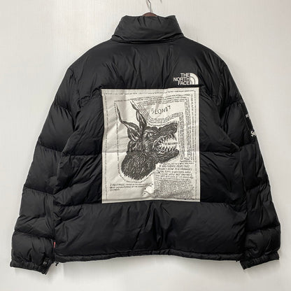 【中古品】【メンズ】 SUPREME シュプリーム × THE NORTH FACE ザ・ノースフェイス ND52402I NUPTSE JACKET ヌプシ ジャケット アウター 149-260906-kh-11-izu サイズ：L カラー：ブラック 万代Net店