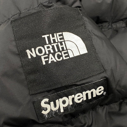 【中古品】【メンズ】 SUPREME シュプリーム × THE NORTH FACE ザ・ノースフェイス ND52402I NUPTSE JACKET ヌプシ ジャケット アウター 149-260906-kh-11-izu サイズ：L カラー：ブラック 万代Net店
