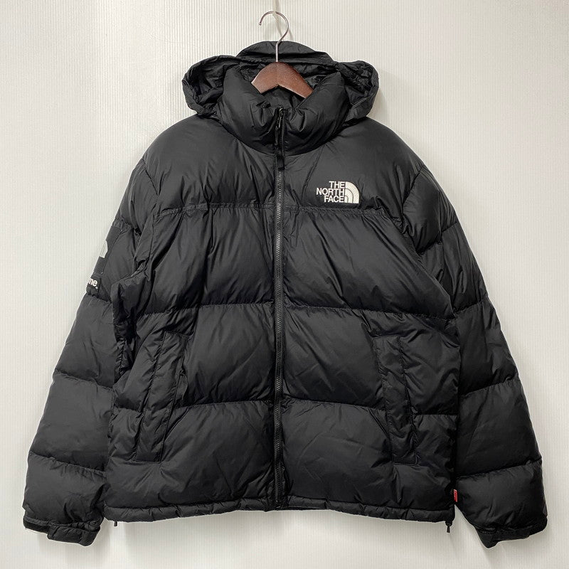 【中古品】【メンズ】 SUPREME シュプリーム × THE NORTH FACE ザ・ノースフェイス ND52402I NUPTSE JACKET ヌプシ ジャケット アウター 149-260906-kh-11-izu サイズ：L カラー：ブラック 万代Net店