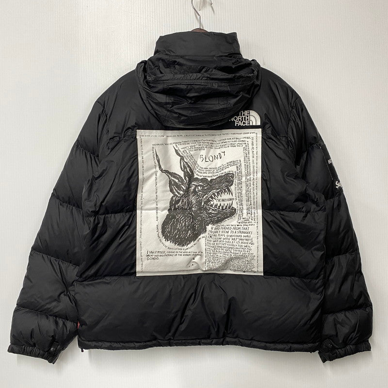【中古品】【メンズ】 SUPREME シュプリーム × THE NORTH FACE ザ・ノースフェイス ND52402I NUPTSE JACKET ヌプシ ジャケット アウター 149-260906-kh-11-izu サイズ：L カラー：ブラック 万代Net店