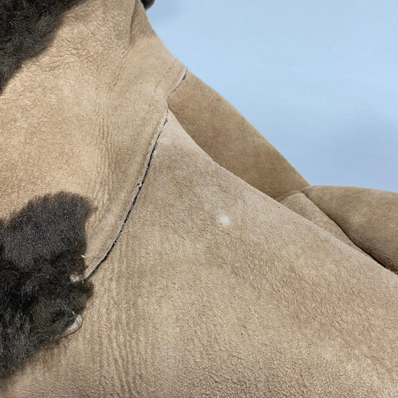 【中古品】【メンズ】 AMERICAN SHEEPHERDER アメリカンシープヘッダー SHEEPSKIN MOUTON COAT シープスキン ムートンコート USA製 146-260624-as-10-izu カラー：ブラウン 万代Net店