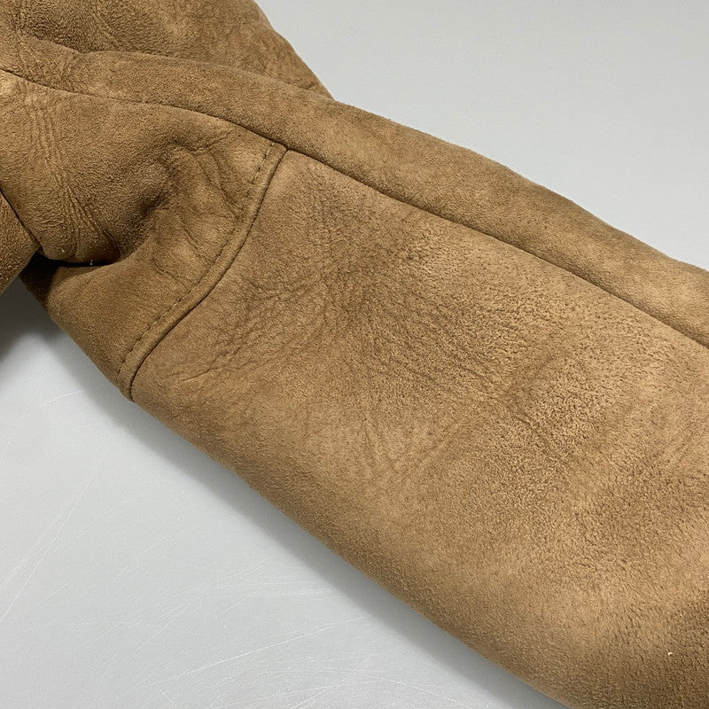 【中古品】【メンズ】 AMERICAN SHEEPHERDER アメリカンシープヘッダー SHEEPSKIN MOUTON COAT シープスキン ムートンコート USA製 146-260624-as-10-izu カラー：ブラウン 万代Net店