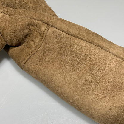 【中古品】【メンズ】 AMERICAN SHEEPHERDER アメリカンシープヘッダー SHEEPSKIN MOUTON COAT シープスキン ムートンコート USA製 146-260624-as-10-izu カラー：ブラウン 万代Net店