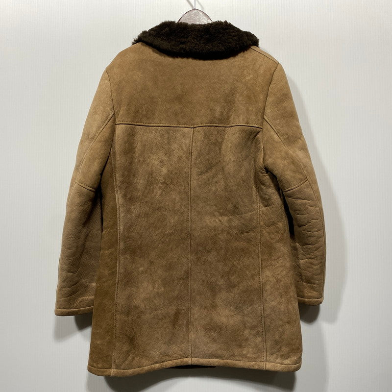 【中古品】【メンズ】 AMERICAN SHEEPHERDER アメリカンシープヘッダー SHEEPSKIN MOUTON COAT シープスキン ムートンコート USA製 146-260624-as-10-izu カラー：ブラウン 万代Net店