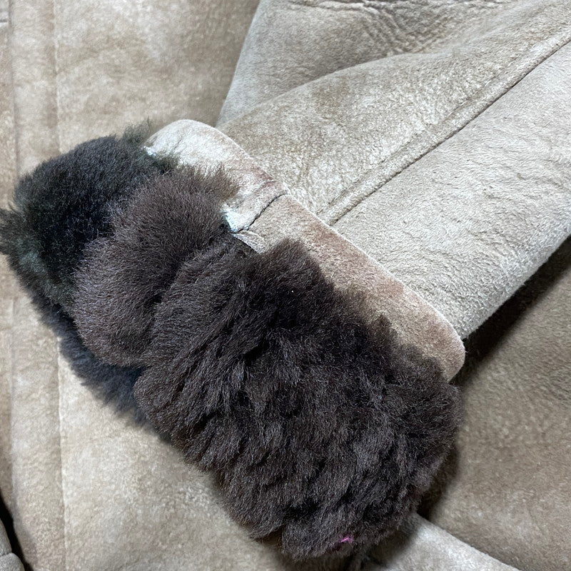 【中古品】【メンズ】 AMERICAN SHEEPHERDER アメリカンシープヘッダー SHEEPSKIN MOUTON COAT シープスキン ムートンコート USA製 146-260624-as-10-izu カラー：ブラウン 万代Net店