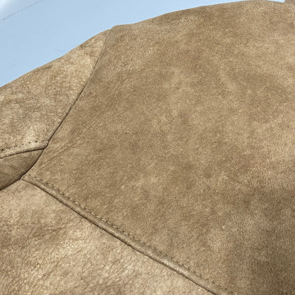 【中古品】【メンズ】 AMERICAN SHEEPHERDER アメリカンシープヘッダー SHEEPSKIN MOUTON COAT シープスキン ムートンコート USA製 146-260624-as-10-izu カラー：ブラウン 万代Net店