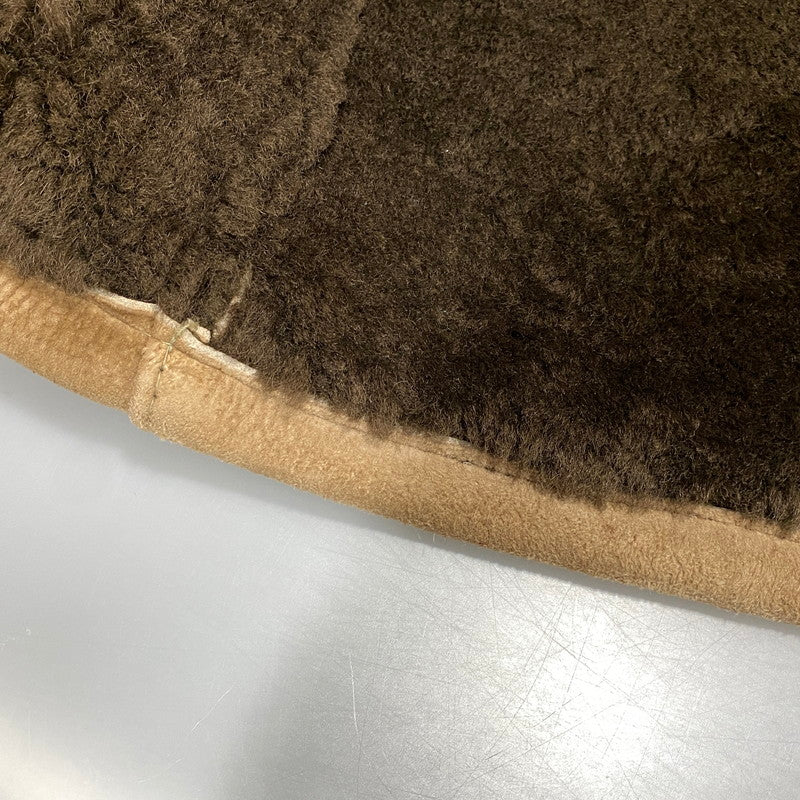 【中古品】【メンズ】 AMERICAN SHEEPHERDER アメリカンシープヘッダー SHEEPSKIN MOUTON COAT シープスキン ムートンコート USA製 146-260624-as-10-izu カラー：ブラウン 万代Net店