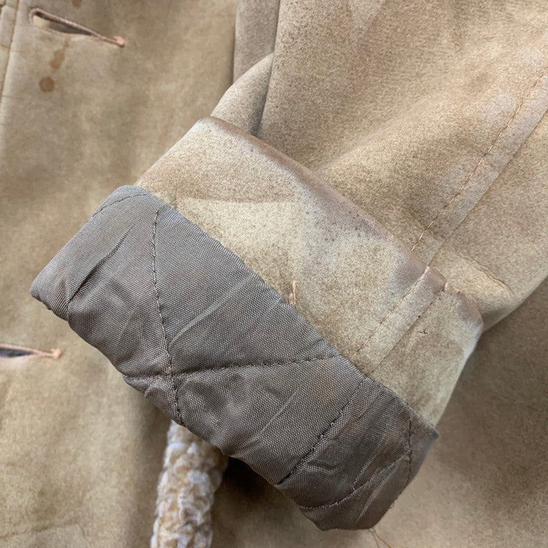 【現状渡し品】【メンズ】 FINGERHUT FASHIONS フィンガーハット ファッションズ 60S USA製 くるみボタン RANCH COAT ランチコート アウター 146-260423-ya-15-izu サイズ：44 カラー：ベージュ 万代Net店